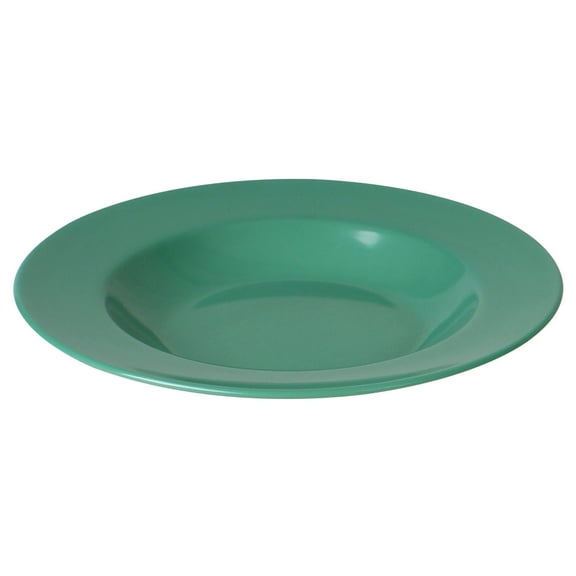 Excellante Color Green Melamine Dinnerware Collection 16 oz., 11 1/4" Pasta Bowl, Comes In Dozen
