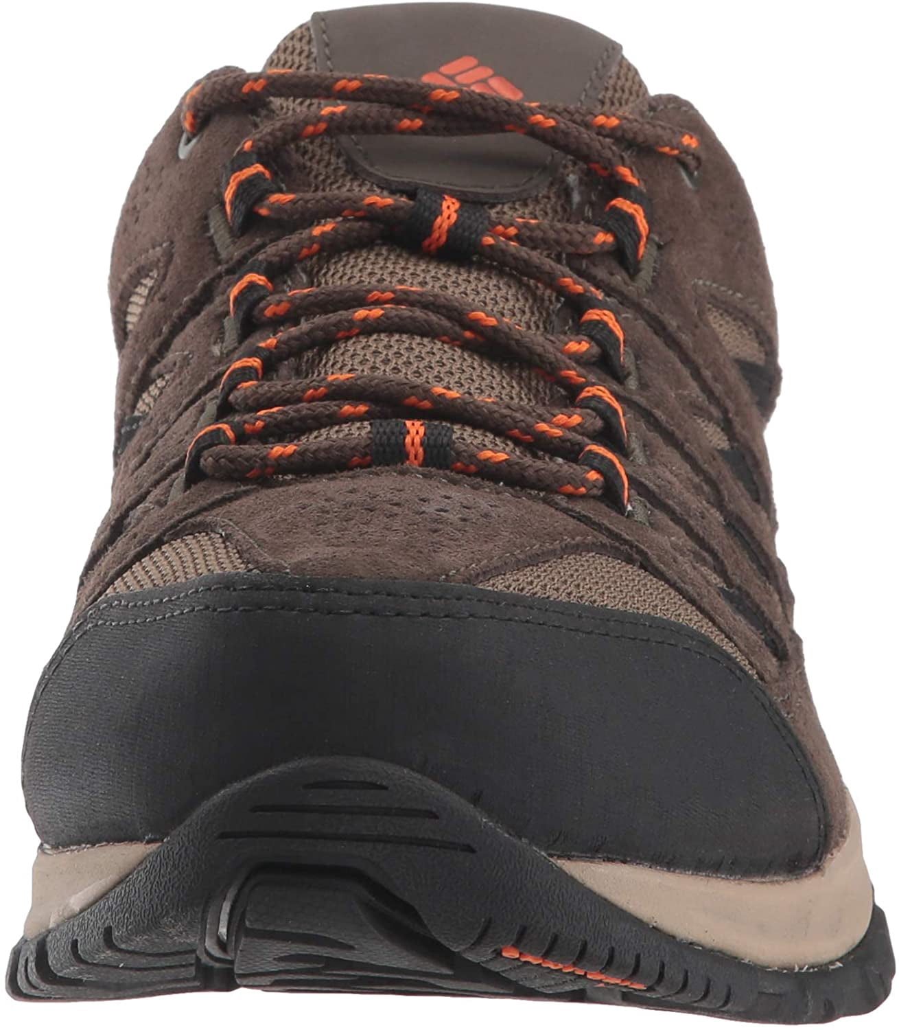 Columbia Mens Crestwood Hiking Shoe 7.5 Camo Brown, Heatwave