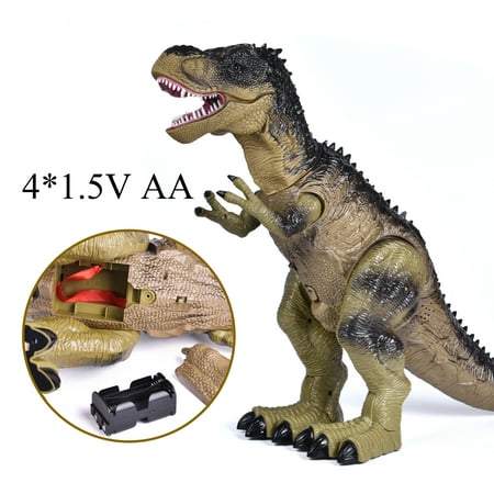 Dinosaur T-rex Toy Realistic Walking Tyrannosaurus Rex Multifunction RC Trex Toy Figure