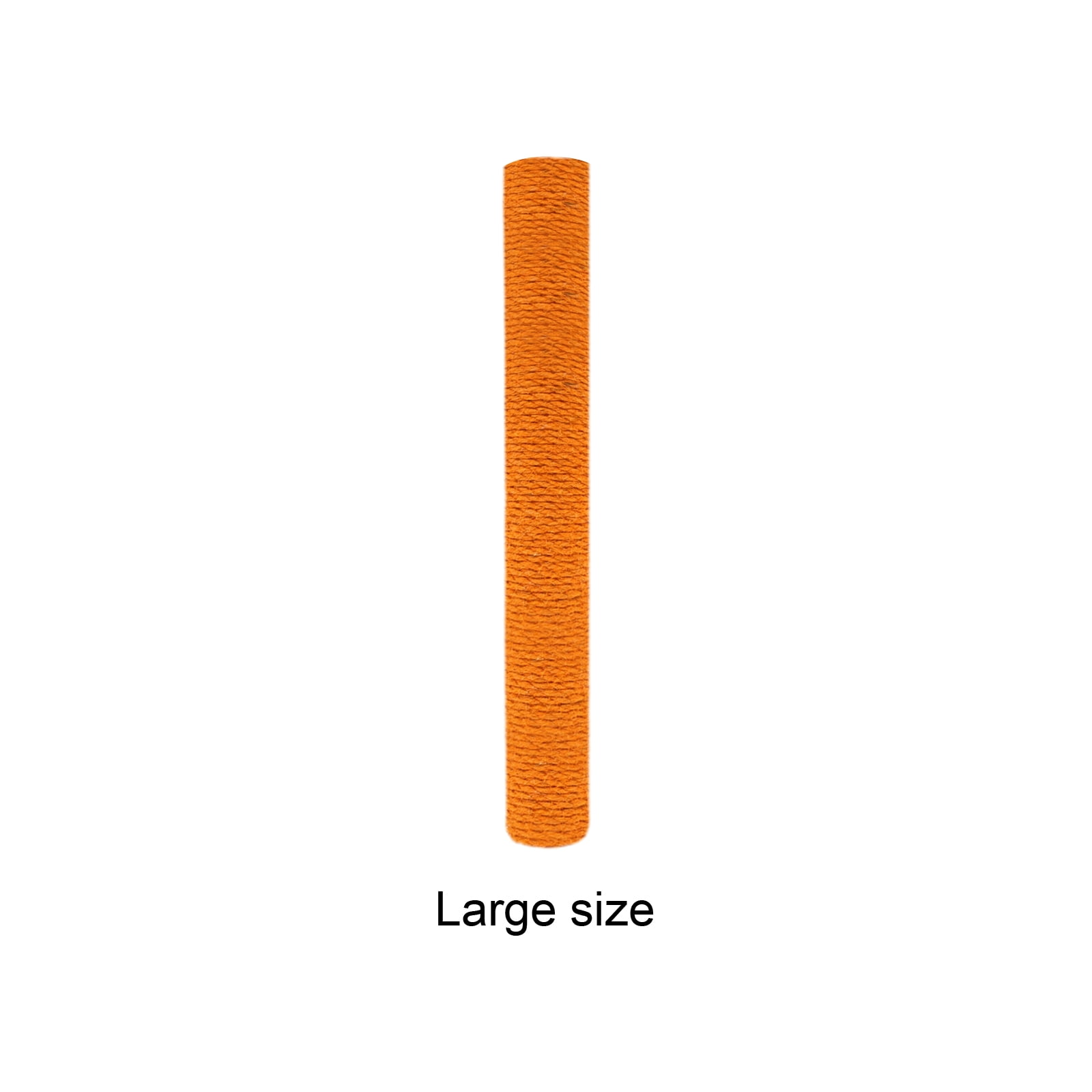 Replacement Jute Scratching Post for DIY Cat Towers and Protective Furniture Covering, Orange 30x3.2 inch