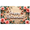 1A, variant on Floral Design Happy Retirement Decorative Roses Wooden Background Butterfly for Party Celebration Indoor Decoration Photo Shoot