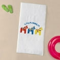 thumbnail image 3 of CafePress - Dala Valkommen Horses - Large Beach Towel, Soft 30"x60" Towel with Unique Design, 3 of 3