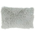 thumbnail image 5 of Fennco Styles Classic Faux Fur Decorative Throw Pillow Cover 12 x 20 Inch - Fog Plush Cushion Case for Home, Couch, Living Room, Office and Holiday Décor, 5 of 6