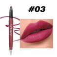 thumbnail image 2 of Xihbxyly Delineador de Labios Mate, Lápiz de Precisión de Color Duradero, Herramienta de Maquillaje de Labios de Fácil Aplicación, Diseño Único de Punta Puntiaguda, Uso Diario, Reuniones, Compras, Vi, 2 of 2