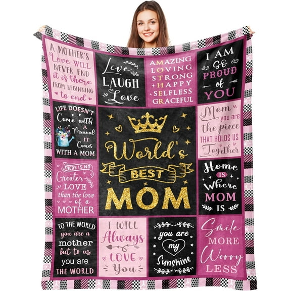 Gifts for Mom, Mom Birthday Gifts, Mom Gifts, Birthday Gifts for Mom, Mom Gifts from Daughter Son, Christmas/Valentines for Mom, Mother Gifts, Mom Blanket