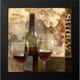 thumbnail image 2 of Mallett, Keith 12x12 Black Modern Framed Museum Art Print Titled - Shiraz, 2 of 5