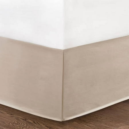 Mainstays Bed Skirt Collection, Beige