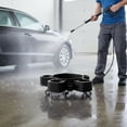 thumbnail image 3 of Btidfty Rolling Bucket Dolly with Wheels Heavy Duty Mobile Dolly Cart for Garage (Black), 3 of 9