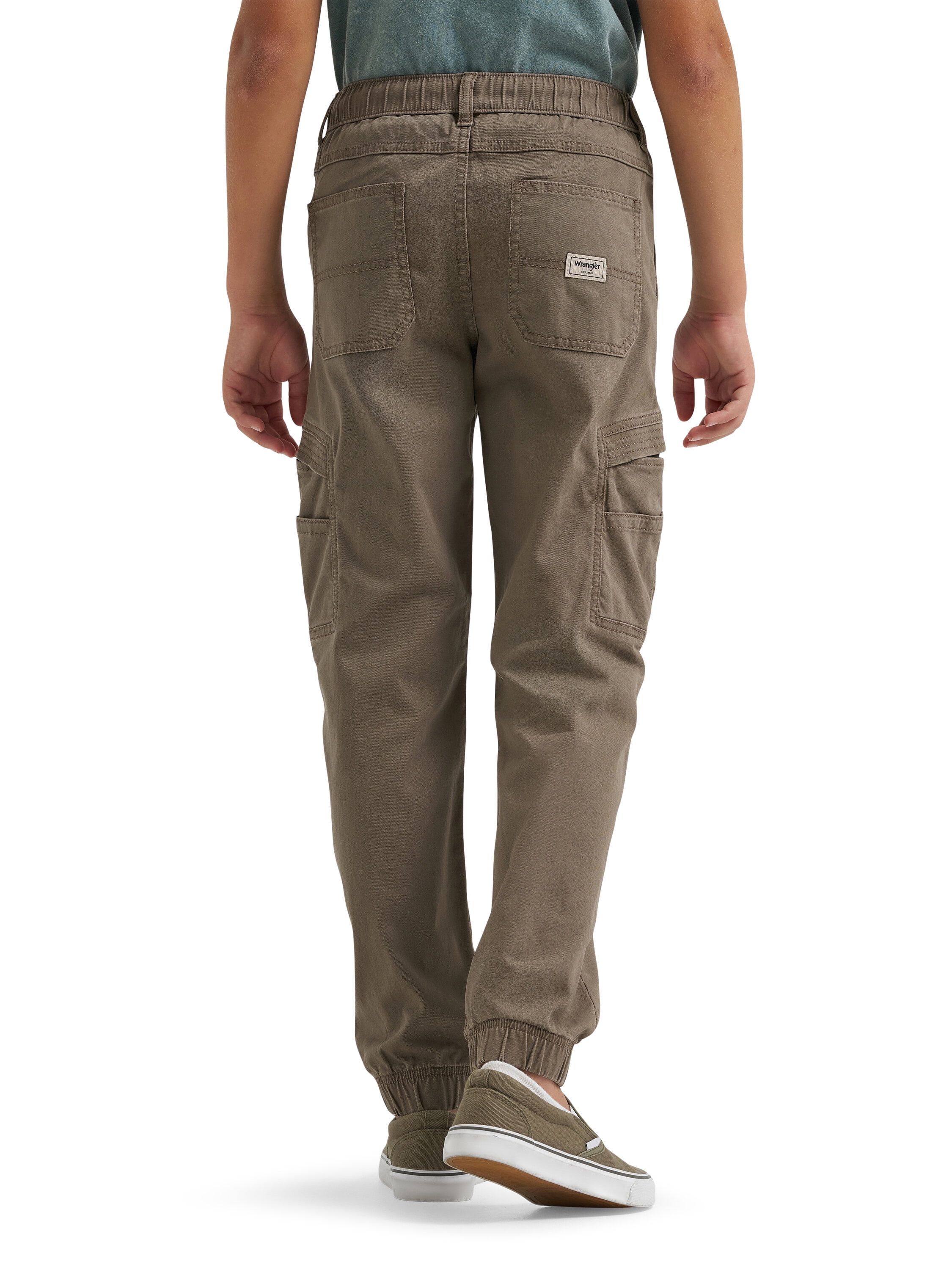 Wrangler Boys Gamer Cargo Twill Pant, Sizes 4-16