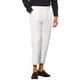 thumbnail image 4 of Pantalones formales recortados inspirados en hombres Inspire Chic, color sólido, con frente plano, talla 34, color blanco, 4 of 6
