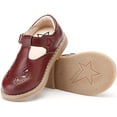 thumbnail image 4 of Girl's Classic Mary Jane Flats School Uniform Shoes Dress Shoes Party Wedding Shoes, 4 of 6