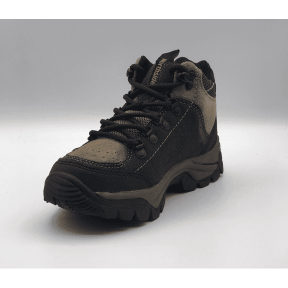 NORTHSIDE LASSEN MID JR SIZE 12 KIDS BROWN/ORANGE HIKING BOOTS