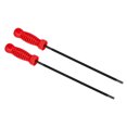 thumbnail image 1 of Unique Bargains Chainsaw Chain Sharpening File, 2 Pack 7/32-Inch (5.5 Mm) Round Chain Saw Sharpener File, Red, 1 of 6