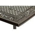 thumbnail image 4 of Hanover Manor 9-Piece Aluminum Outdoor Dining Set with Large Square Table, Seats 8, 4 of 8