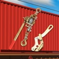 thumbnail image 6 of Zxpjkyu Rope Grip Puller Manual Steel Wire Tensioner for Car Cargo Fence Engineering 2 Ton, 6 of 9