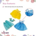 thumbnail image 5 of Emily Rose 18 Inch Doll Princess Dress Value 3 Pack! | 18" Princess Doll Outfits | Cinderella, Belle and Jasmine | Fits American Girl Dolls, 5 of 8