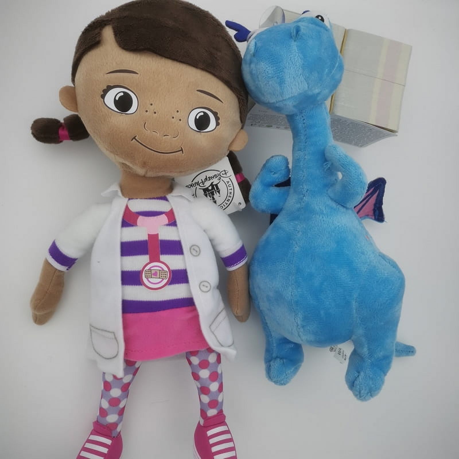 Original Doc McStuffins Plush Toys,Dottie girl Cute Blue Dragon
