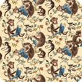 thumbnail image 6 of Orinice Monkeys Round Tablecloth Stain Resistant and Washable, Perfect for Indoor and Outdoor Use, Kitchen, Dining, Wedding, Parties - 100% Polyester Fiber 42-46, 6 of 8