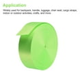 thumbnail image 4 of Flat Nylon Webbing Strap for Backpack, Luggage-rack, Outdoor and Indoor Use, High Strength and Durable Material Bright Green, 4 of 6