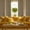 Amber Beige, variant on Crushed Velvet Curtains with Grommet Luxurious Thermal Insulation Soundproofing and Light Filtering Window Treatments Ideal for Living Room Bedroom Office - Set of 4 Panels