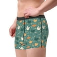 thumbnail image 2 of Uemuo Flowe Rooster Pattern Men's Boxer Briefs,Trunk Anti-Chafing,Comfortable, Durable, and Stylish Underwear-, 2 of 9