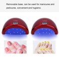 thumbnail image 4 of Secador de uñas lámpara de esmalte de gel Lámpara de uñas LED de doble luz profesional Herramientas de arte de uñas Secador de uñas LED ANGGREK Otros, 4 of 7