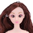 thumbnail image 2 of Juguete Muñeca desnuda con cabeza, 12 cuerpos desnudos móviles articulados, juguetes DIY, accesorios, regalo para niña AMMAO MXZZ23418A3123, 2 of 2