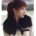 thumbnail image 7 of Jiibva Winter Women Faux Fur Collar Fasionable Multicolor Shawl Collar Warm Shawl Scarves for Outwear Coat, 7 of 7