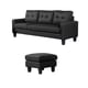 thumbnail image 1 of Sofá de 3 Plazas con Ottoman EKE Life Home Tapizado en Tela Sala y Recamara, 1 of 5
