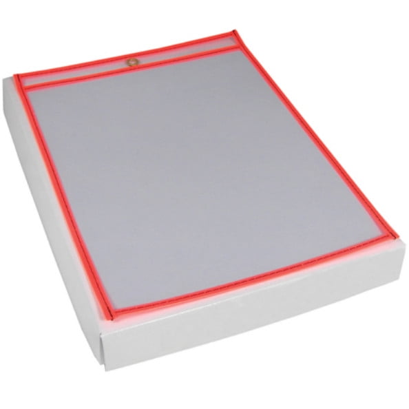 Box Partners Job Ticket Holders 9" x 12" Neon Orange 15/Case JTH115OR