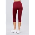 thumbnail image 3 of Women's Workout Capri Length Leggings Pants, 3 of 5