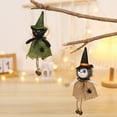 thumbnail image 5 of CSCHome Fabric Doll Hangging Cartoon Shape Cute and Interesting Black Cat White Ghost Style 9.1x3.5x1.2in, 5 of 6
