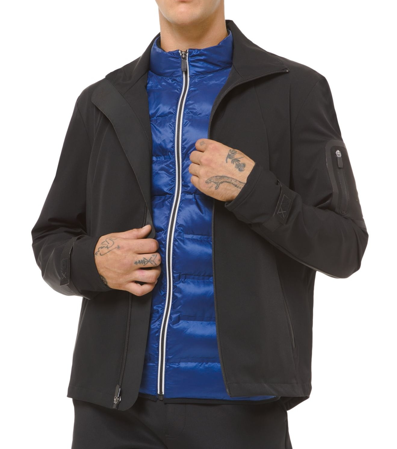 michael kors puffer vest mens