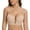 Beige, variant on Women's Deep U Plunge Push Up Bra Low Cut Underwire Bra Seamless Low-Cut Bra For Dresses