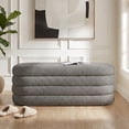 thumbnail image 5 of Gericco Storage Multi-Functional Ottomans, Gray, 49.2 Inch, 5 of 5