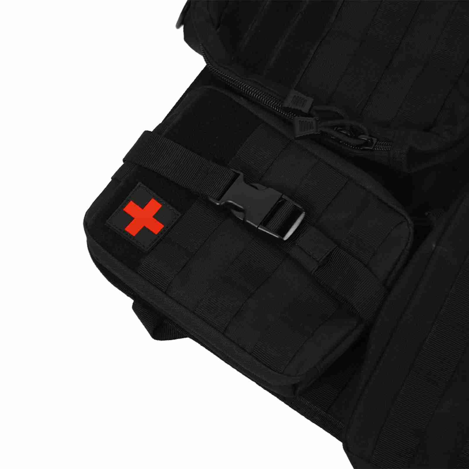 Molle Car Seat Back Organizer, Adjustable Strap, 5 Molle Bags, Vehicle Storage Space, Fabric Material, Ideal For Cars, Trucks & SUV, 21x14.5in, 3lbs