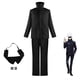 thumbnail image 3 of Anime Jujutsu Kaisen Cosplay Disfraces Gojo Satoru Chamarra Pantalones Conjunto De Halloween Fiesta De La Escuela Secundaria Uniforme, 3 of 4