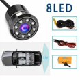 thumbnail image 2 of Amerteer Waterproof 170° CMOS Car Rear View Backup Camera Reverse 8 LED Night Vision Reversing Auto Parking Monitor, 2 of 4