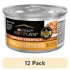 (12 pack) Purina Pro Plan Complete Essentials, Chicken Vegetables, Wet Cat Food, 3 oz Cans, 24 Pack