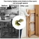 thumbnail image 5 of Bisagra plegable con autobloqueo, accesorio multifuncional para patas de muebles para superficies de madera y acero, soporte de extensión resistente con botón de apertura con resorte, 5 of 5