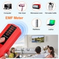 thumbnail image 2 of Peggybuy Gauss Mètre Portable 5 LED pour Recherche de Vagues Anormales Test EMF (StyleC), 2 of 9