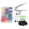 thumbnail image 3 of WALFRONT Fastener Snap Pliers Button T-5 Plastic Resin Snap Press Stud Cloth Diaper, Snap Fasteners, Fasteners with Pliers, 3 of 8