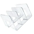 thumbnail image 2 of Clear Acrylic Bookends,Clear Acrylic Bookends Drop Book End Acrylic Book Holder Shelf Dependable Performance, 2 of 11