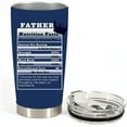 thumbnail image 2 of Gifts for Dad Mom Coffee Tumbler: Stainless Steel Insulated - Mother''s Father''s Day Anniversary Birthday Funny Parents Gifts from Daughter Son - To My Best Daddy Mom Tumblers Tea Cup 20Oz (daddy), 2 of 5