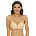 thumbnail image 2 of Mascarry Strapless Sticky Bra Backless Bra Invisible Silicone Bras Push up Bra for Women, Beige, 2 of 8
