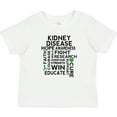 thumbnail image 3 of Inktastic Kidney Disease Awareness Walk Boys or Girls Baby T-Shirt, 3 of 5