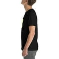 thumbnail image 3 of Funny Smiski Character Shirt – Glow in the Dark Kawaii Tee Unisex Fit (Black, XS), 3 of 6