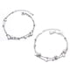 thumbnail image 5 of Pulsera de doble capa con cuentas de transferencia, cuentas redondas, estrella de cinco puntas, estilo coreano para mujer, estilo japonés y coreano, simple, combinable, fresca y única, joyería de mano, 5 of 5
