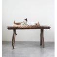 thumbnail image 3 of Creative Co-Op Plateau Rond Tressé Bankuan avec Poignées, 3 of 3