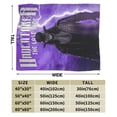 thumbnail image 2 of The Undertaker Blanket, Super Soft Throw Blanket, Cozy Flannel Blankets For Boys Girls, Warm Blankets For Couch Sofa Bed, 40"X30", 2 of 9